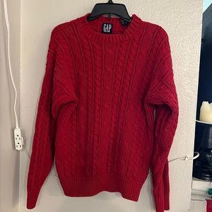 Gap Red Winter Top.